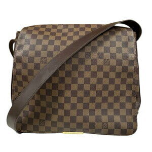 Louis Vuitton Bastille Damier Shoulder Bag Canvas Brown